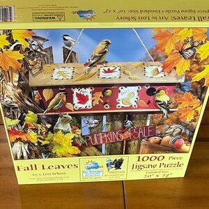 Fall Leaves 1000 Piece Jigsaw Puzzle